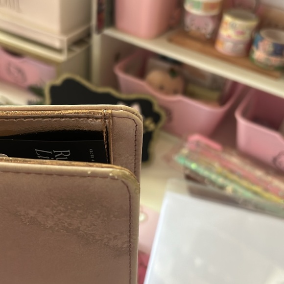 Inhale Exhale Agenda 52 Rose Gold Planner Binder with Planner stickers - Picture 10 of 11